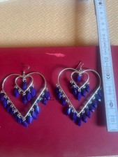 Ohrstecker Modeschmuck 9 cm