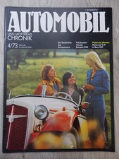 Automobil Motorrad Chronik 4/1973 Citroen C4 NSU SS 500 Fiat 509 Austin Seven