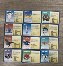 Monster Rancher 12 Karten + 10 Figuren + 2 Schachteln + 2 Spieleanleitungen