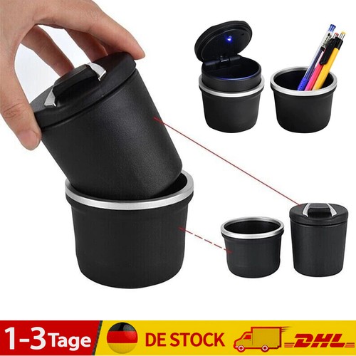 2in1 auto aschenbecher mit led - 2in1,