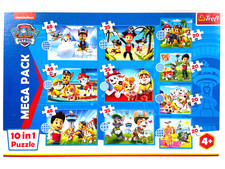 Puzzle 10 in 1 Zuverlässige Hundestaffel 96001 Paw Patrol