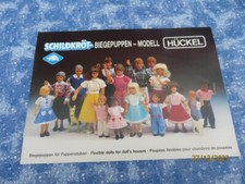Schildkröt Katalog, Biegepuppen Modell HÜCKEL, 70er Jahre sehr gut erhalten
