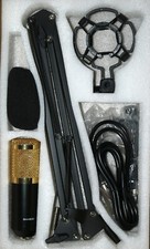 BM800 Kondesator Mikrofon Mikrofonarm Halterung Set