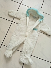 Sehr schöner kuscheliger Wagenanzug, Plüschanzug  Gr.62/68 für Jungs