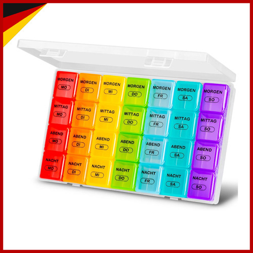 Tablettenbox tage pillen - tage,