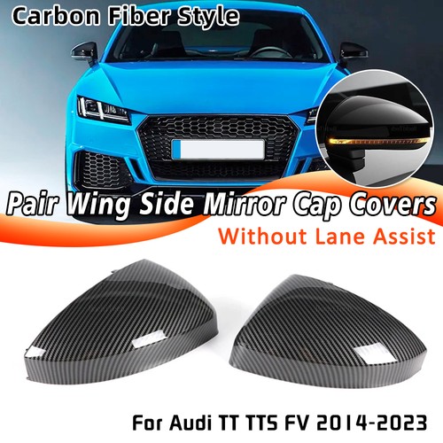 Carbon optik spiegelkappen - carbon,