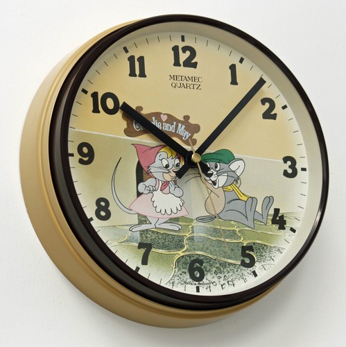 Vintage metamec wanduhr - cm,