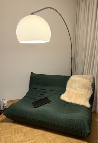 Sofa couch 2sitzer grün - couch,