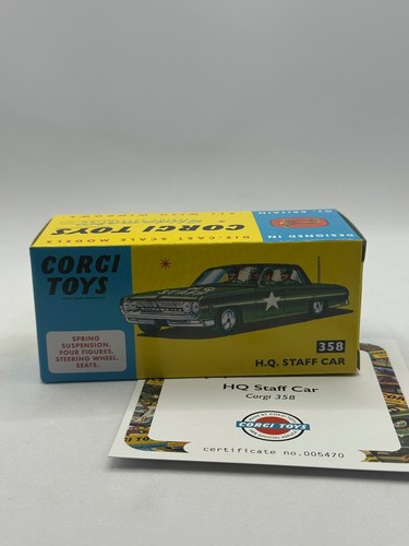 Corgi 358 model club q - 358, h.q