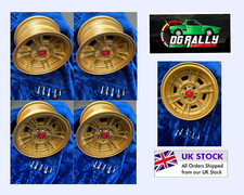 7x13 & 8x13 Gold Cromodora CD66 Replik Alufelgen Fiat Abarth