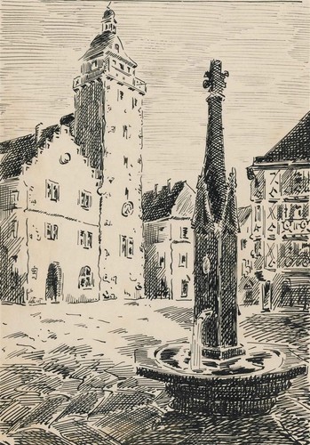 Mosbach rathaus und - mosbach,