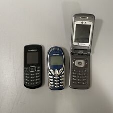 3x Y2K Siemens A55 Blau Tasten Ohne Funktion Lg Klapphandy Samsung Retro Vintage