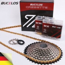 für KMC Shimano HG​ 8/9/10/11/12 Fach 11-52T Kassette MTB Rennrad 116/126 Ketten