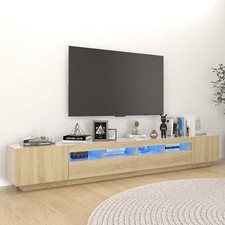 TV Schrank mit LED-Leuchten