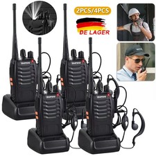 2/4x Baofeng Walkie Talkie