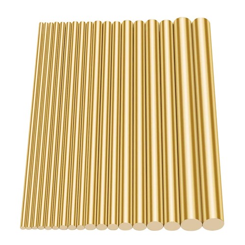 18pcs messing solid - 18pcs, round