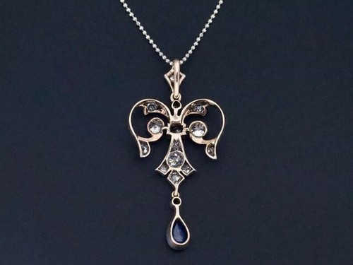 Anhänger art deco stil - 3, kt