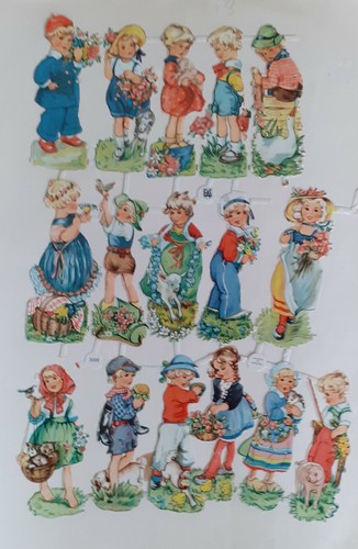 Glanzbilder oblaten scraps - glanzbilder,