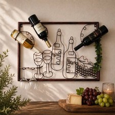 Wandbild weinregal 091975 - wandbild,