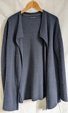 Marc O' Polo Bouclé Strickjacke Cardigan Größe XL dunkelblau 