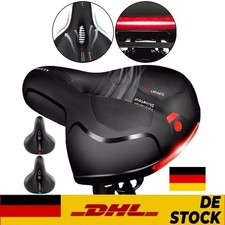 Komfort Fahrradsattel Fahrrad Sitz Sattel Gefedert DamenHerren E-Bike City NEU~