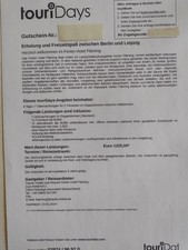 Urlaubsgutschein touridays - urlaubsgutschein, 8