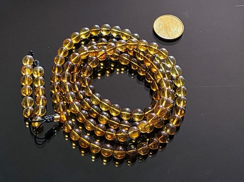 Burmite bernstein kette 112 - bernstein,
