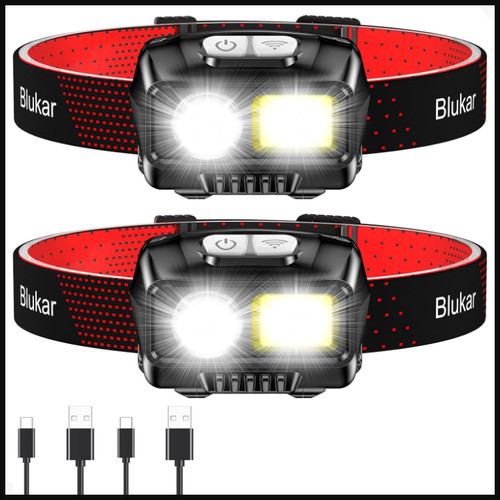 Led stirnlampe 2000 lumen - stirnlampe,