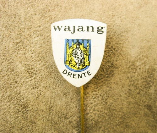 Alte anstecknadel wajang - anstecknadel, ~wajang