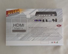 XOLORspace 43420A HDMI 2.1 8K HDR HDMI True Matrix Switch 4x2 unterstützt 4k 120