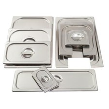 GN Behälter Deckel Edelstahl Gastronorm ALLPAX Größe 2/1 bis 1/9