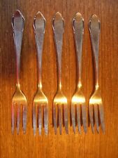 WMF Serie 2900 Gabeln Silber 5 Kuchengabeln Dessert Torte Gabel 15,8 cm Besteck