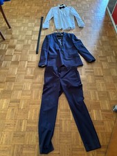 3 teilig Anzug Sakko Hemd H+M Westburry blau weiß 48 38 Konfirmation Hochzeit