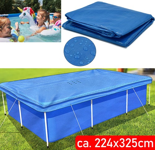 Pool abdeckplane rechteckig - pool,