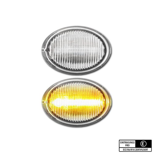 Weisse led seitenblinker - weisse,