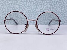 Conquistador Brille Damen Rot Rund MJ 31 Klein Vintage retro 80er