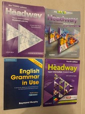 English Grammar in Use + 3x Headway upper-intermediate - Cambridge / Oxford