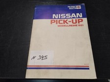 N345 Nissan Werkstatthandbuch Wartungsanleitung  Pick-Up Modellreihe D21