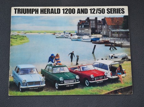 Triumph herald prospekt 1200 - herald,