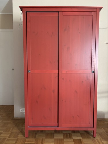 Ikea hemnes kleiderschrank rot - hemnes,