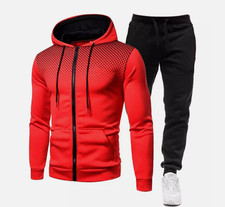 Herren Jogginganzug Tracksuit Trainingsanzug Sportanzug Sporthose Hoodie Hosen