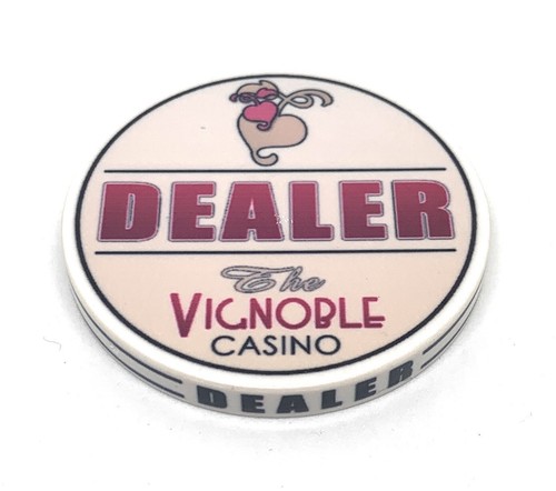 Poker dealer button - poker, the