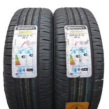 205 65 15 2x CONTINENTAL 205/65 R15 94V Contact6 Sommerreifen 2020 VOLL