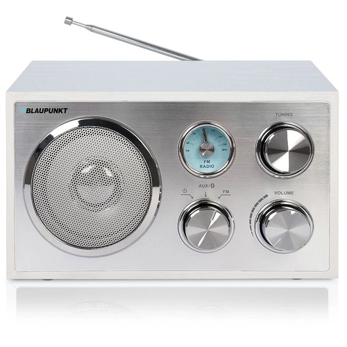 Retro radio weiß - retro-radio,, weiß-alu