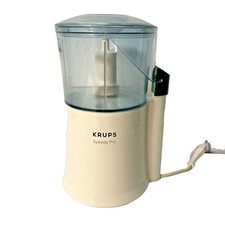 Vintage Krups Zerkleinerer Speedy Pro Typ 720 Weiß 300W – 70er Retro