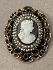 45 Gr. antike Brosche mit