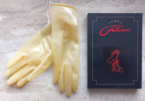 Latex handschuhe kurz - latex,