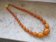 Bernstein Oliven Kette