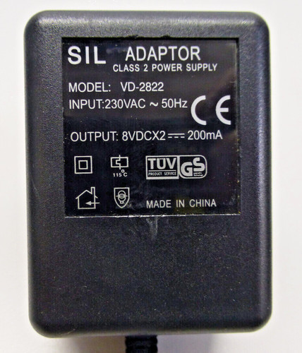 Sil netzteil 2822 8vdcx2 - netzteil,