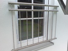 Edelstahl V2A Fenstergitter